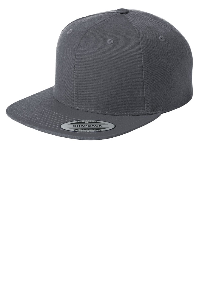 Sport-Tek STC19 Yupoong ® Flat Bill Snapback Cap Front Fullsize"