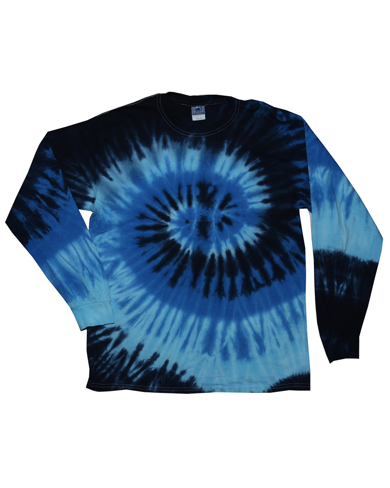 Tie-Dye CD2000 Adult 5.4 oz. 100% Cotton Long-Sleeve T-Shirt Front Fullsize"