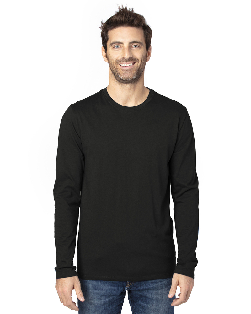 threadfast apparel 100ls unisex ultimate cvc long-sleeve t-shirt Front Fullsize