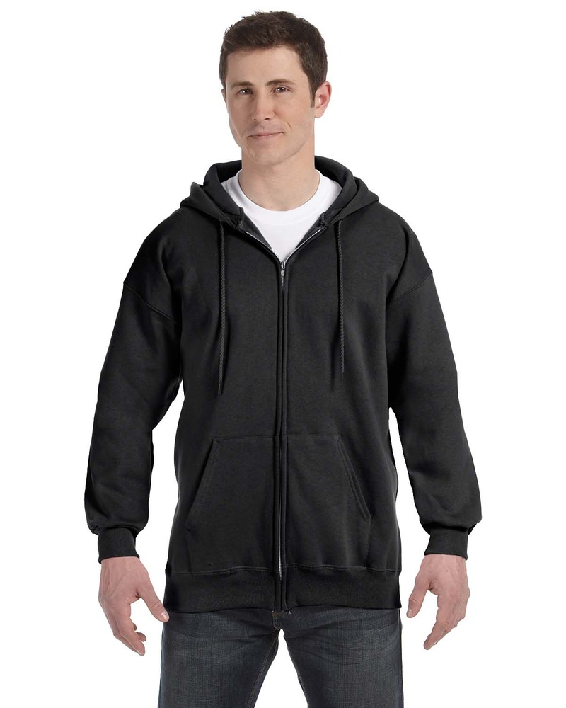 hanes f280 ultimate cotton ® - full-zip hooded sweatshirt Front Fullsize