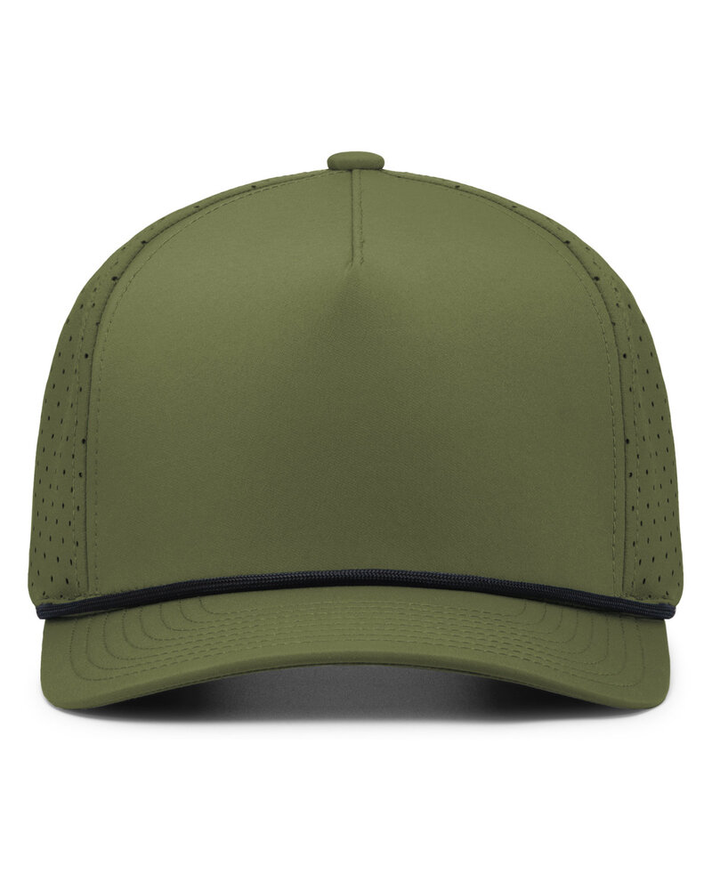Pacific Headwear P424 Weekender  Perforated Snapback Cap Front Fullsize"