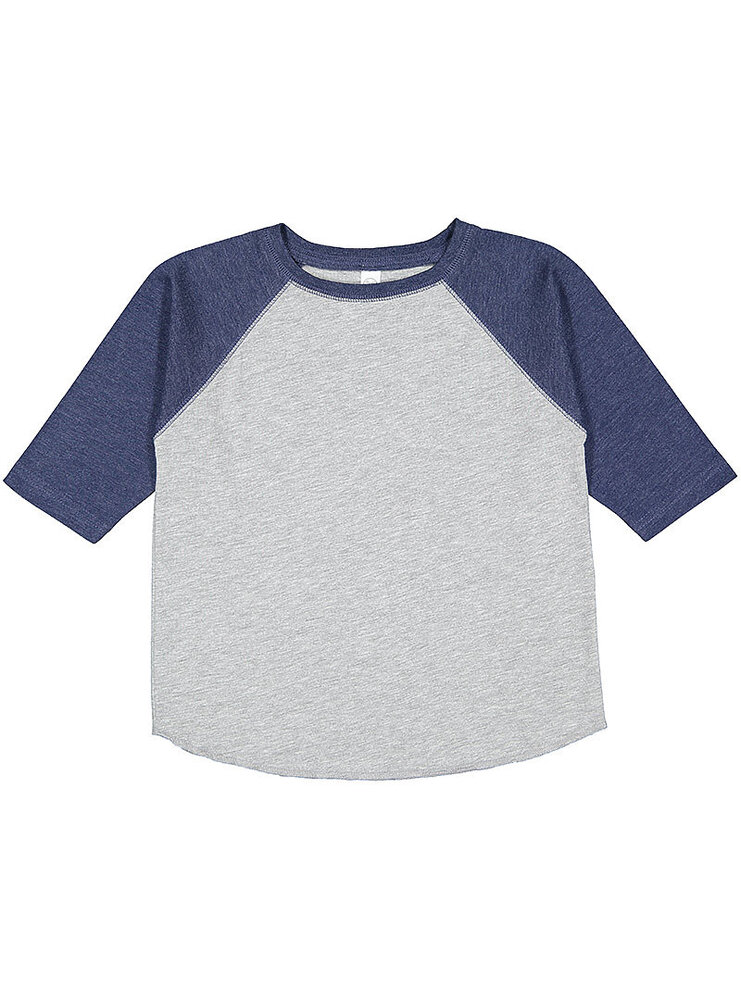 Rabbit Skins RS3330 Toddler Baseball T-Shirt Front Fullsize"