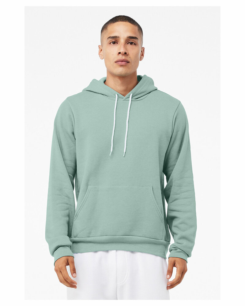 Bella + Canvas 3719 Unisex Sponge Fleece Pullover Hoodie Front Fullsize"