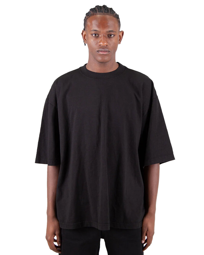 shaka wear shgdd adult garment-dyed drop-shoulder t-shirt Front Fullsize