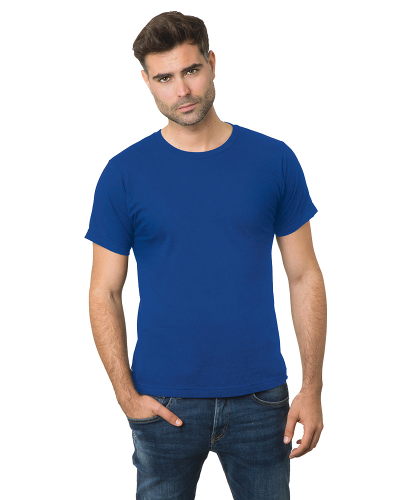 Bayside BA9500 Unisex 4.2 oz., 100% Cotton Fine Jersey T-Shirt Front Fullsize"