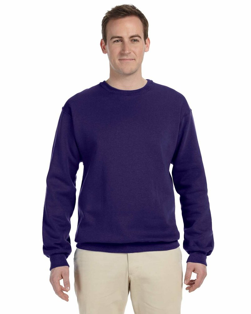 Jerzees 562 Unisex NuBlend® Crewneck Sweatshirt Front Fullsize"