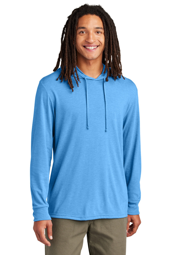 Allmade AL6003 Unisex Tri-Blend Hoodie Tee Front Fullsize"