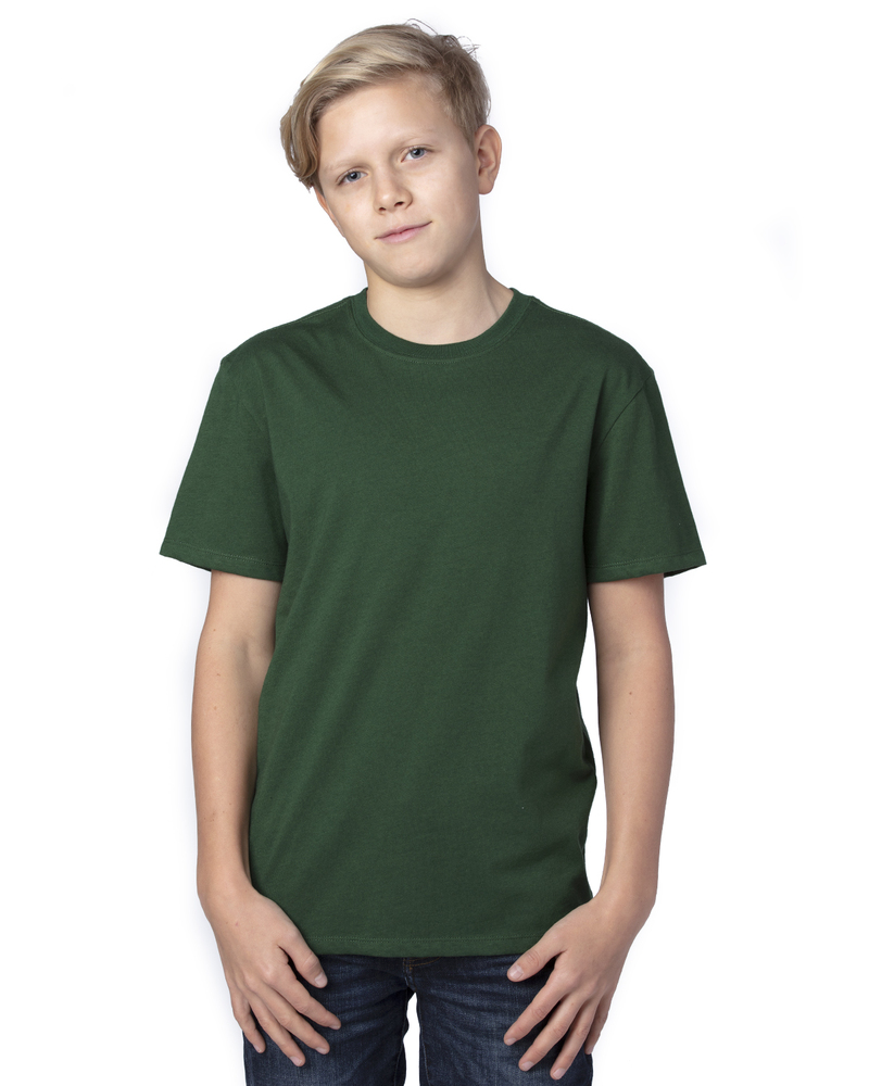 threadfast apparel 600a youth ultimate t-shirt Front Fullsize