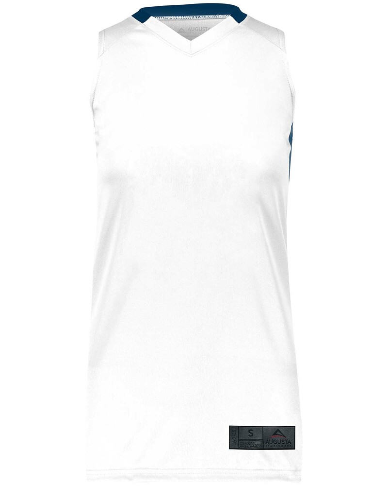 Augusta Sportswear 1732 Ladies Step-Back Basketball Jersey Front Fullsize"