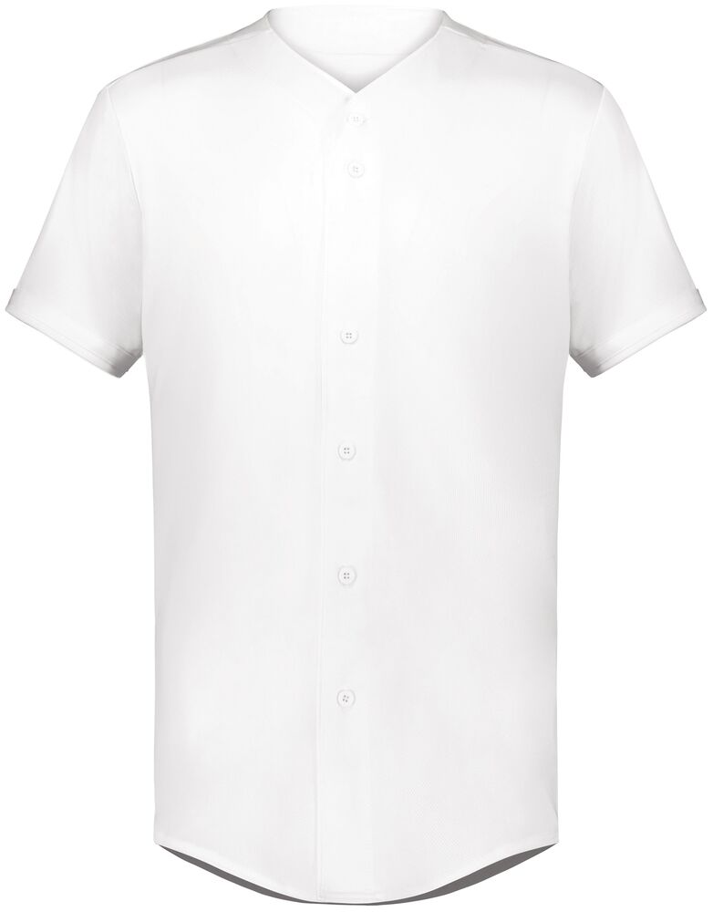 Augusta Sportswear 6910 Youth Cutter+ Full Button Baseball Jersey Front Fullsize"
