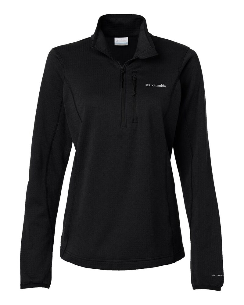 Columbia 213624 Women's Essential Hike™ Grid Fleece Half-Zip Front Fullsize"