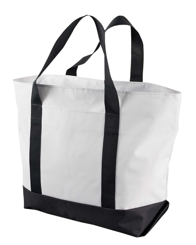 Liberty Bags 7006 Bay View Giant Zipper Beach Tote Front Fullsize"