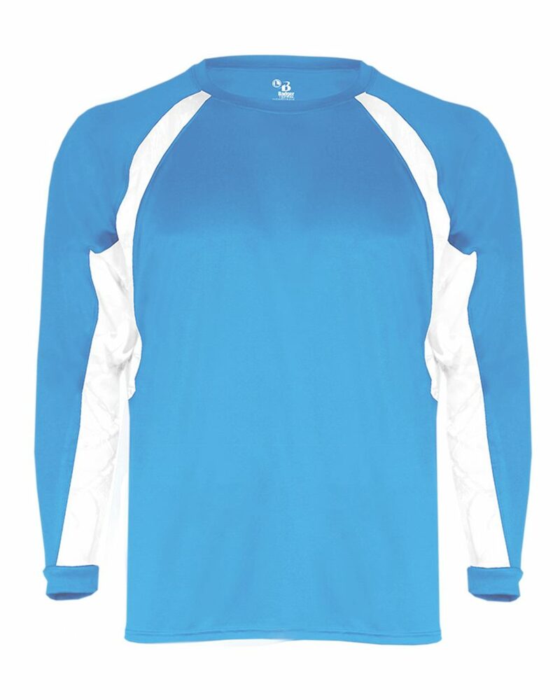 Badger Sport 2154 Hook L/S Youth Tee Front Fullsize"