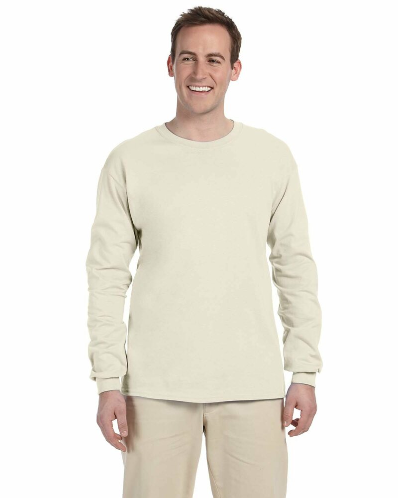 Gildan G240 100% Cotton Long Sleeve T-Shirt Front Fullsize"