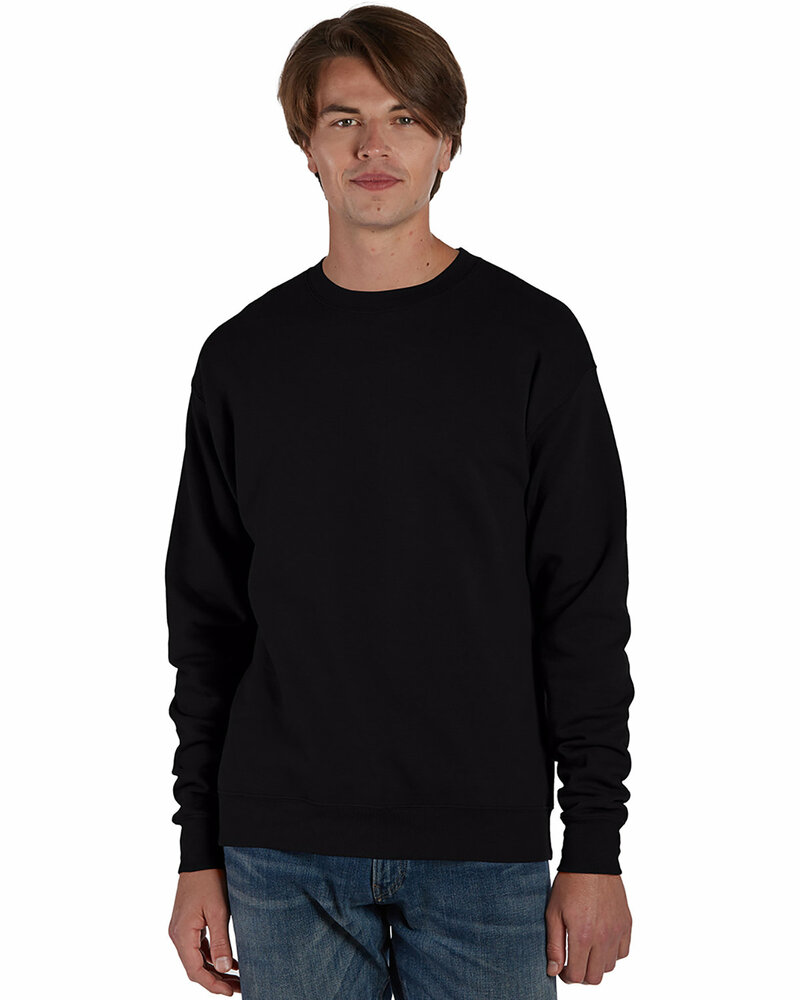 hanes rs160 adult perfect sweats crewneck sweatshirt Front Fullsize