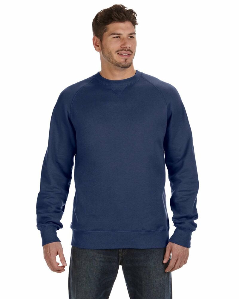 Hanes N260 Adult 7.2 oz. Nano Crew Front Fullsize"