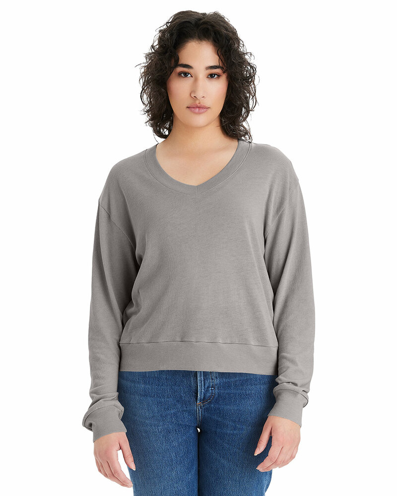 alternative 5065bp ladies' slouchy sweatshirt Front Fullsize