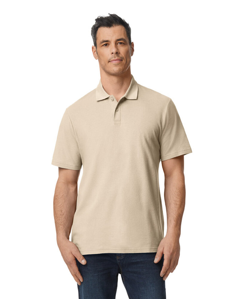 Gildan 64800 Men's Softstyle Double Pique Polo