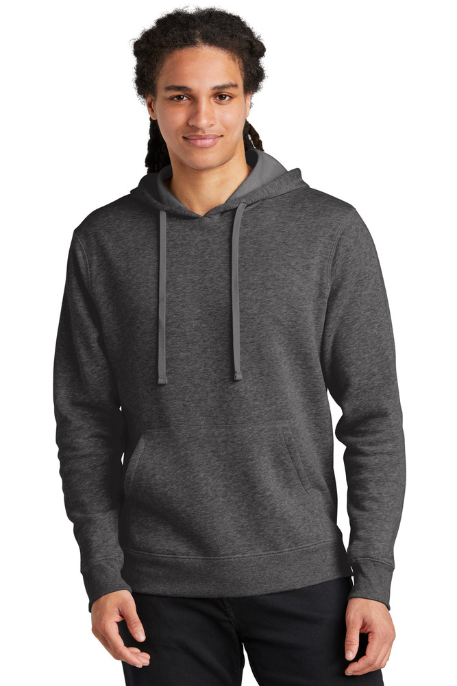 district dt6600 v.i.t. ™ heavyweight fleece hoodie Front Fullsize