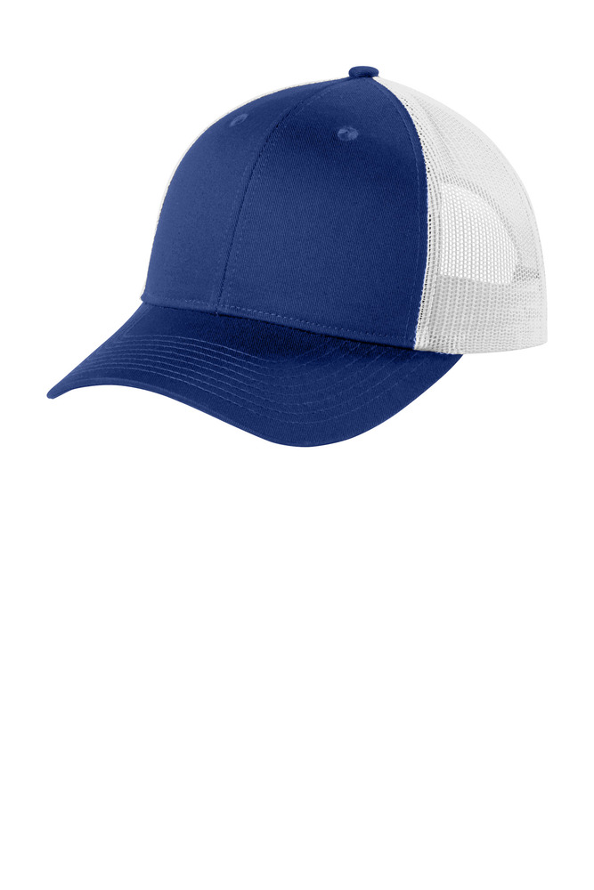 Port Authority C402LP Low-Profile Snapback Trucker Cap Front Fullsize"