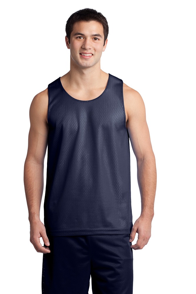 Sport-Tek ST500 PosiCharge ® Classic Mesh Reversible Tank Front Fullsize"