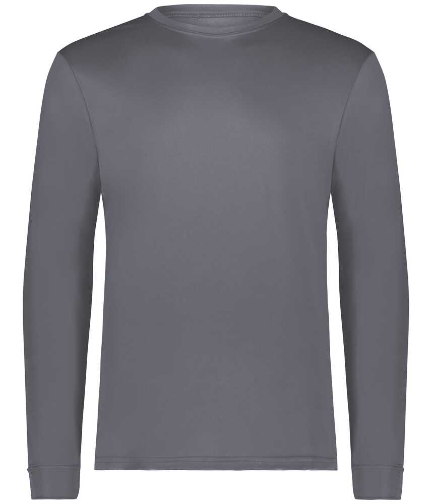 Augusta Sportswear 789 Youth NexGen Wicking Long Sleeve Tee Front Fullsize"