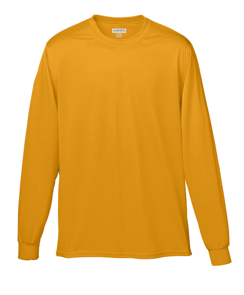 Augusta Sportswear 788 NexGen Wicking  Long Sleeve Tee Front Fullsize"