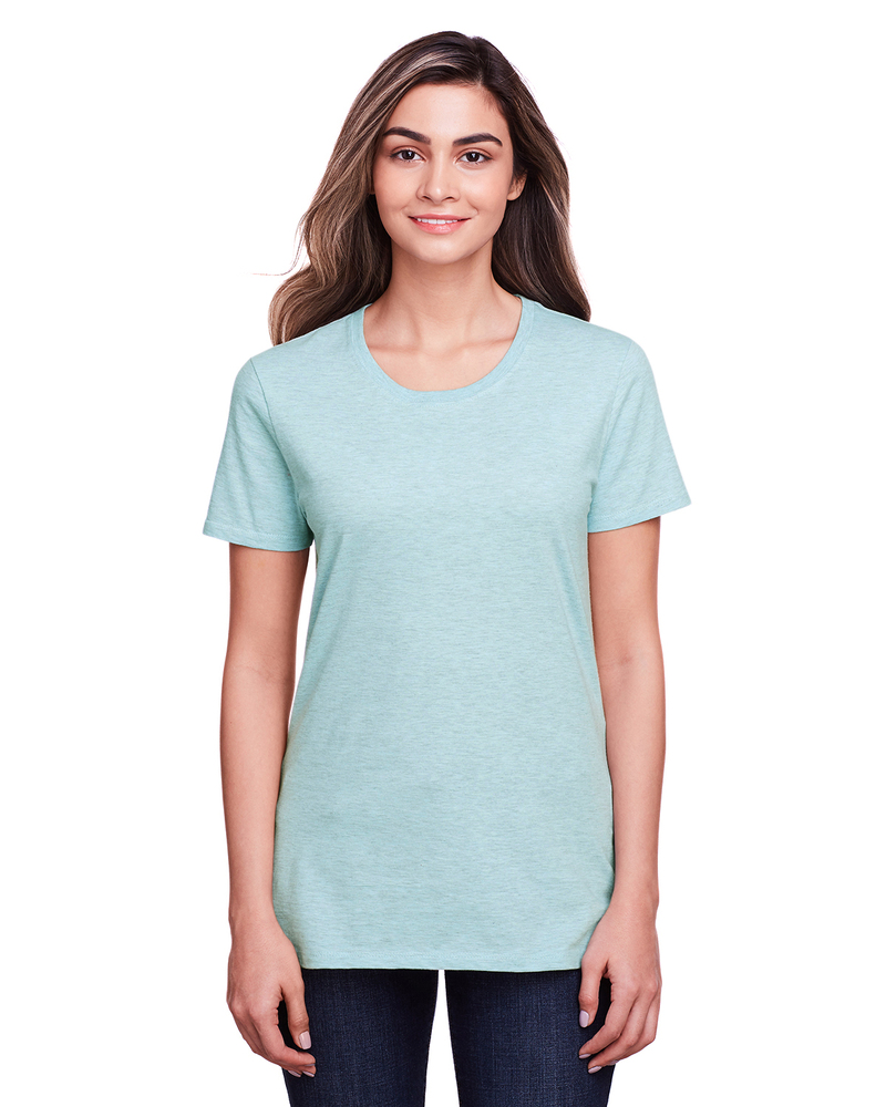 fruit of the loom ic47wr ladies' iconic™ t-shirt Front Fullsize