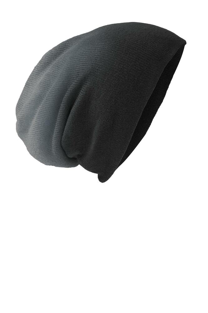 District DT618 Slouch Beanie Front Fullsize"