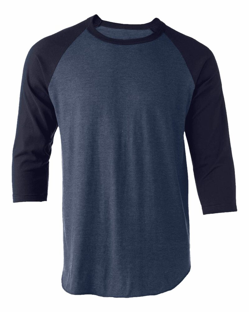 Tultex 0245TC Unisex Raglan Tee Front Fullsize"