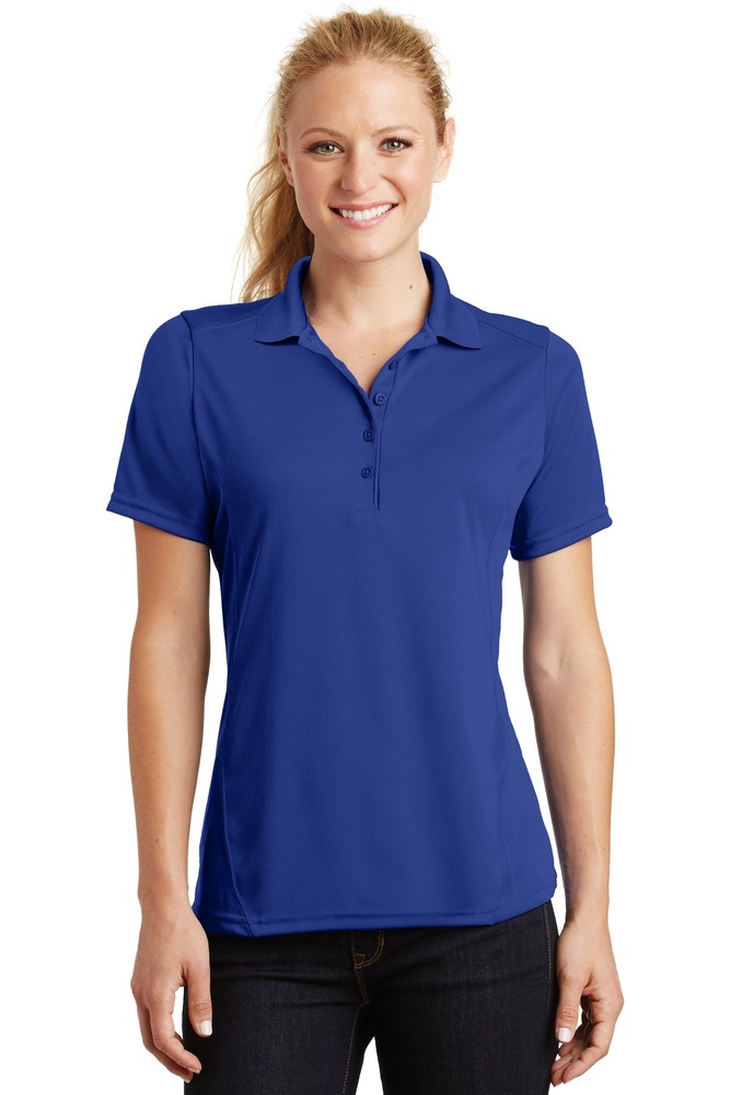 Sport-Tek L475 Ladies Dry Zone ® Raglan Accent Polo Front Fullsize"