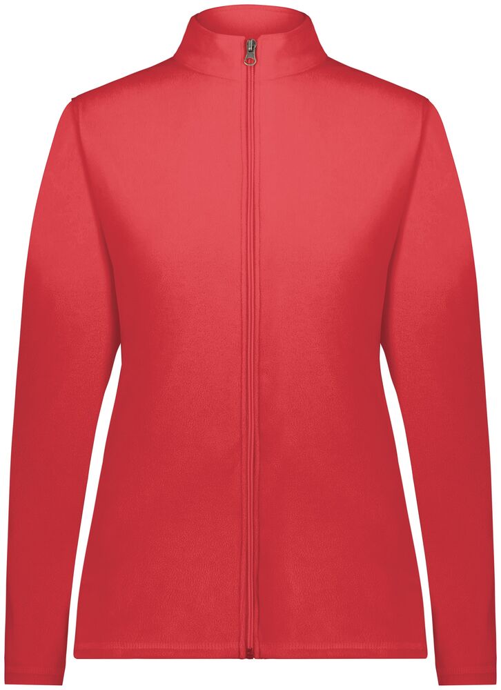 Augusta Sportswear 6862 Ladies Micro-Lite Fleece Full-Zip Jacket Front Fullsize"