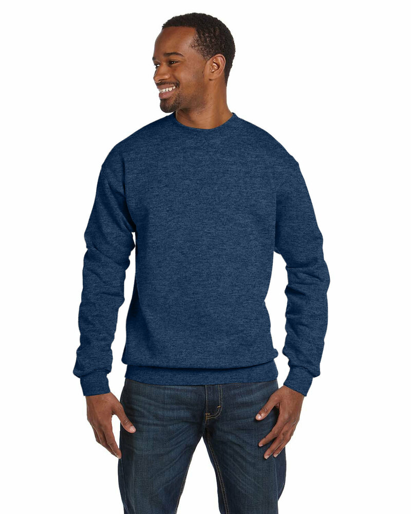 hanes p1607 ecosmart ® crewneck sweatshirt Front Fullsize