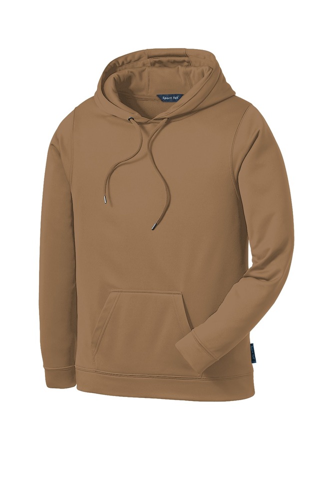 sport-tek f244 sport-wick ® fleece hooded pullover Front Fullsize