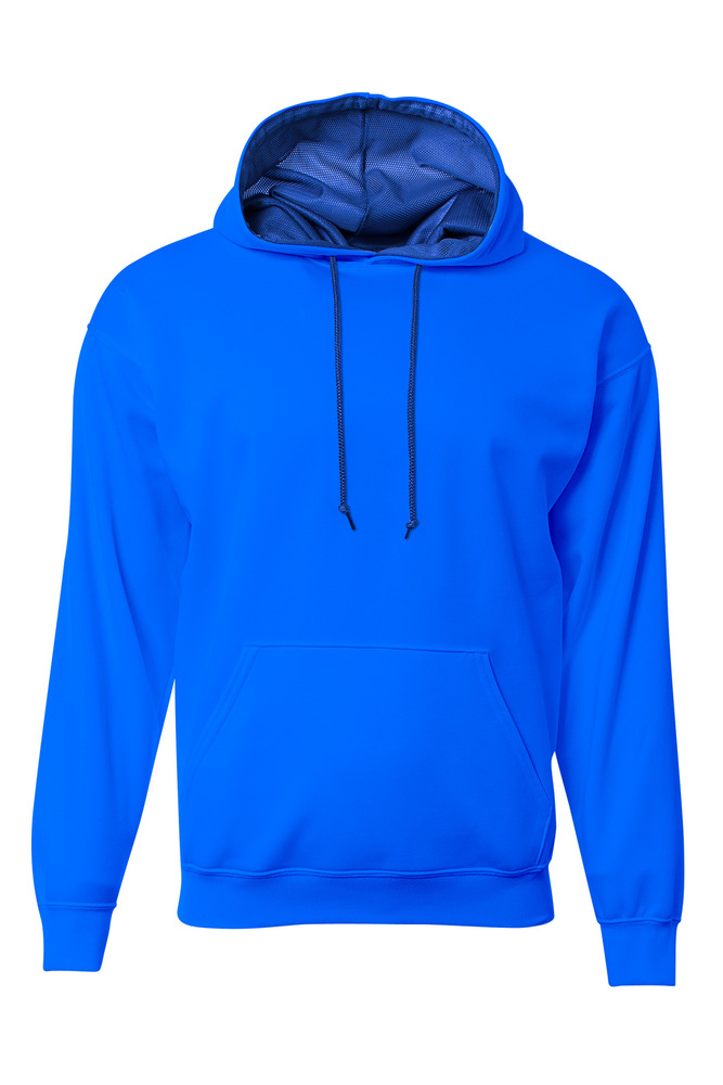 A4 A4N4279 Sprint Fleece Hooded Sweatshirt Front Fullsize"