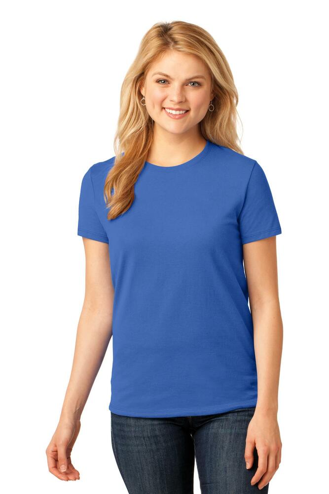 Port & Company LPC54 Ladies Core Cotton Tee Front Fullsize"