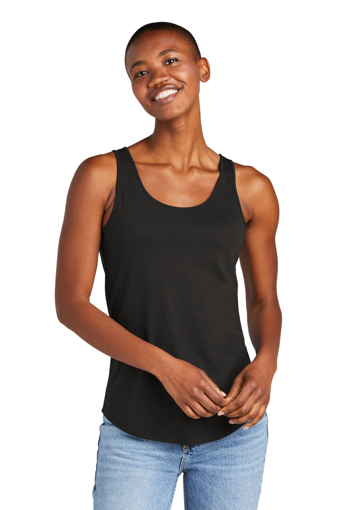 district dt151 women's perfect tri ® relaxed tank Front Fullsize