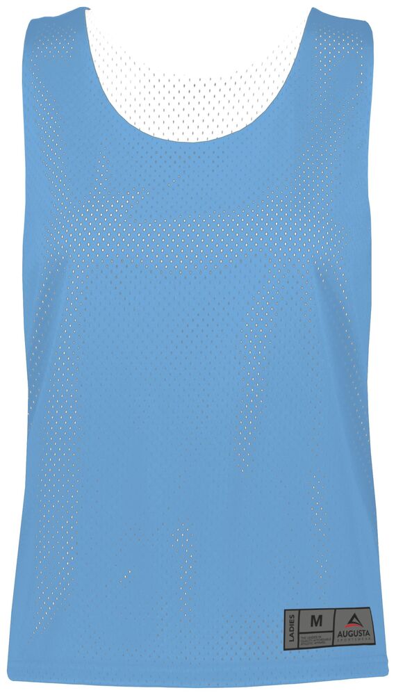Augusta Sportswear 9719 Ladies Mesh Reversible Pinnie Front Fullsize"