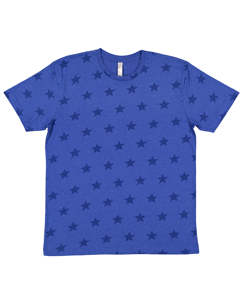 code five 3929 mens' five star t-shirt Front Fullsize