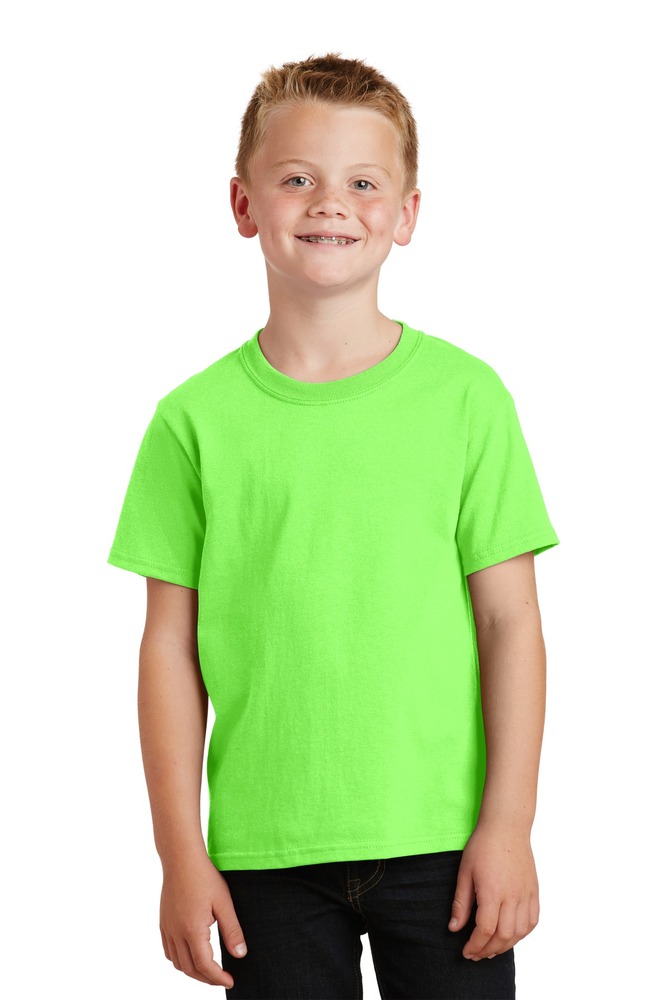 Port & Company PC54Y Youth Core Cotton Tee Front Fullsize"