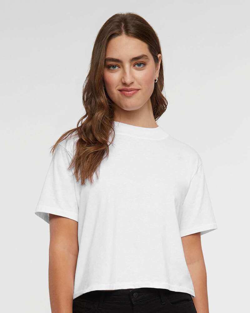 lat 3518 ladies' boxy t-shirt Front Fullsize