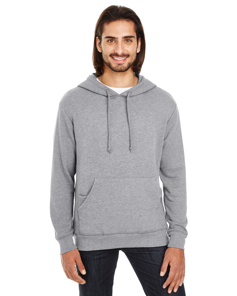 threadfast apparel 321h unisex triblend french terry hoodie Front Fullsize