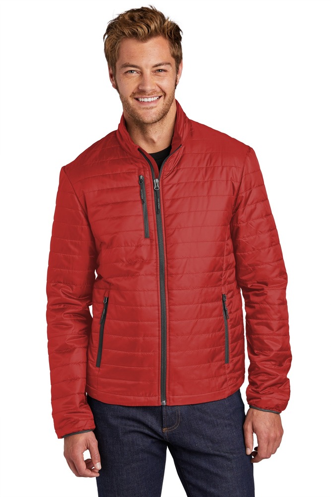 Port Authority J850 Packable Puffy Jacket Front Fullsize"