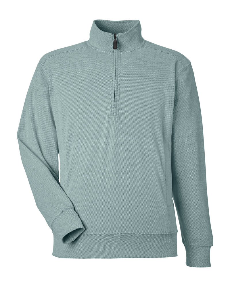 j america 8760ja unisex element fleece quarter-zip Front Fullsize