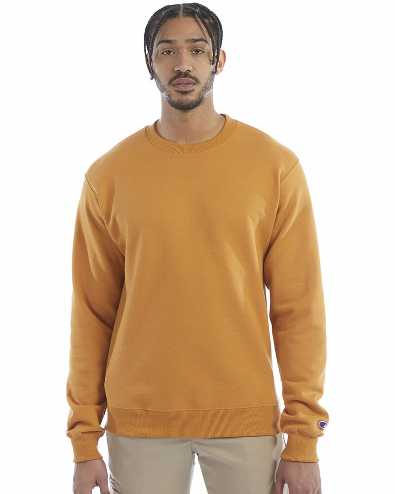Champion S600 Adult Powerblend® Crewneck Sweatshirt Front Fullsize"