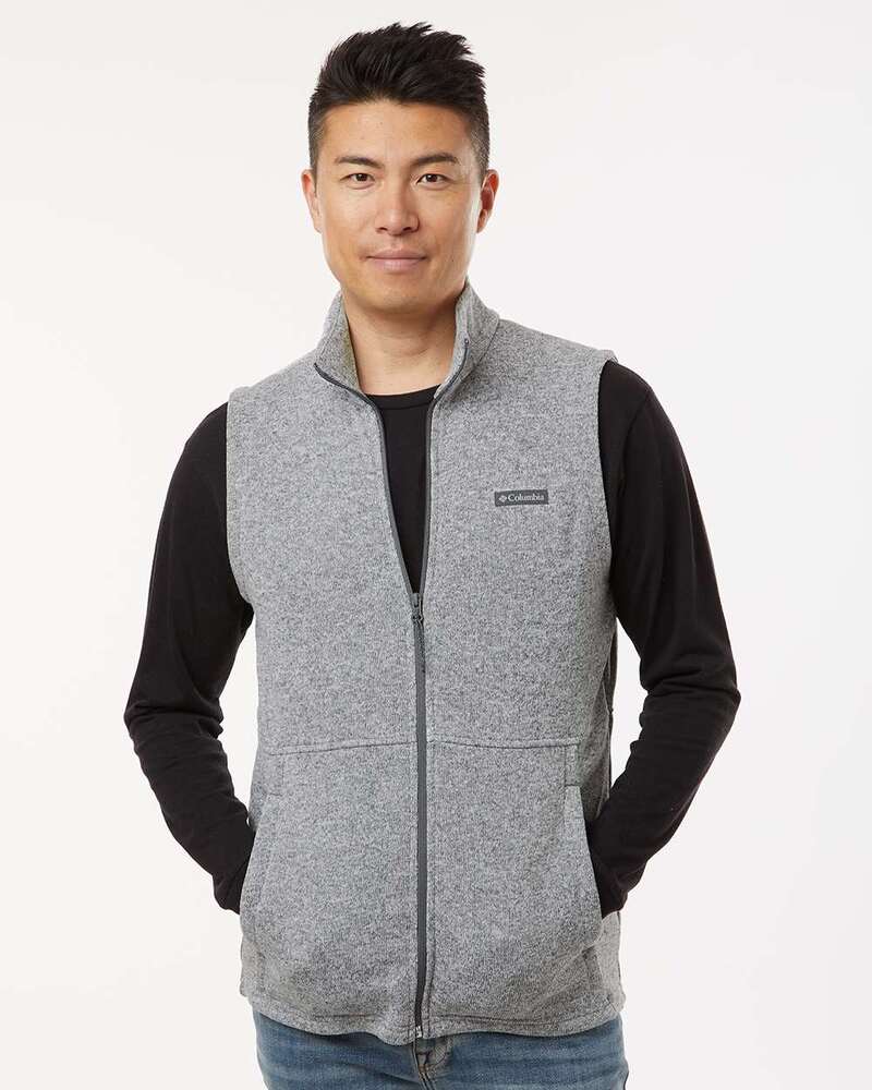 columbia 209575 alto pass™ fleece vest Front Fullsize