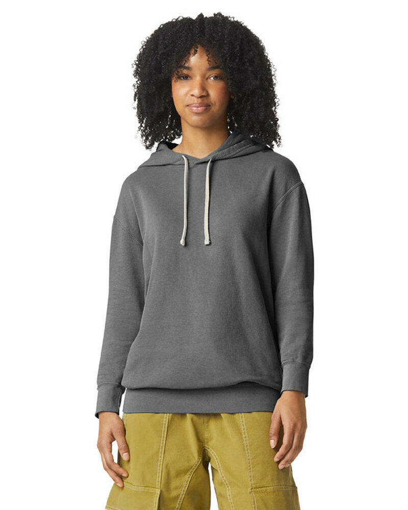 comfort colors 1467cc unisex lighweight cotton hooded sweatshirt Front Fullsize