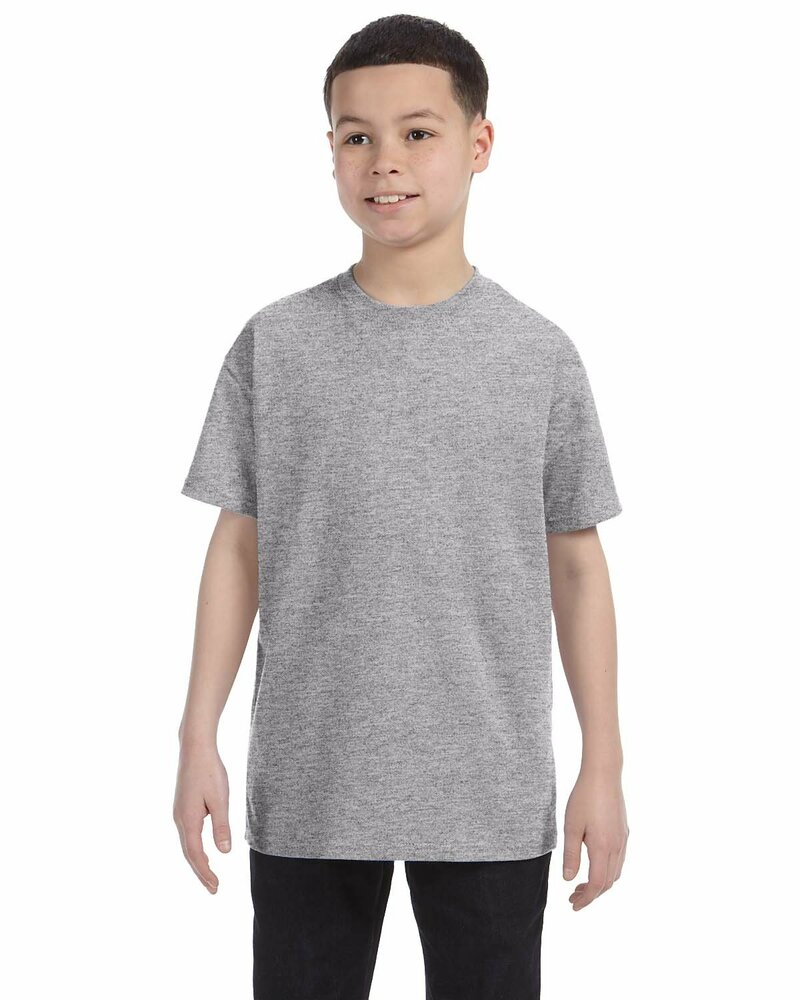 Gildan G500B Youth Heavy Cotton™ T-Shirt Front Fullsize"