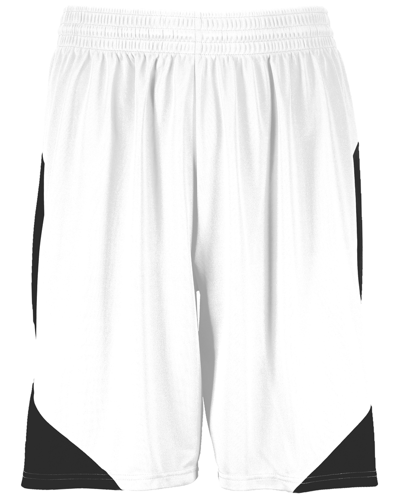 augusta sportswear 1733 step-back basketball shorts Front Fullsize