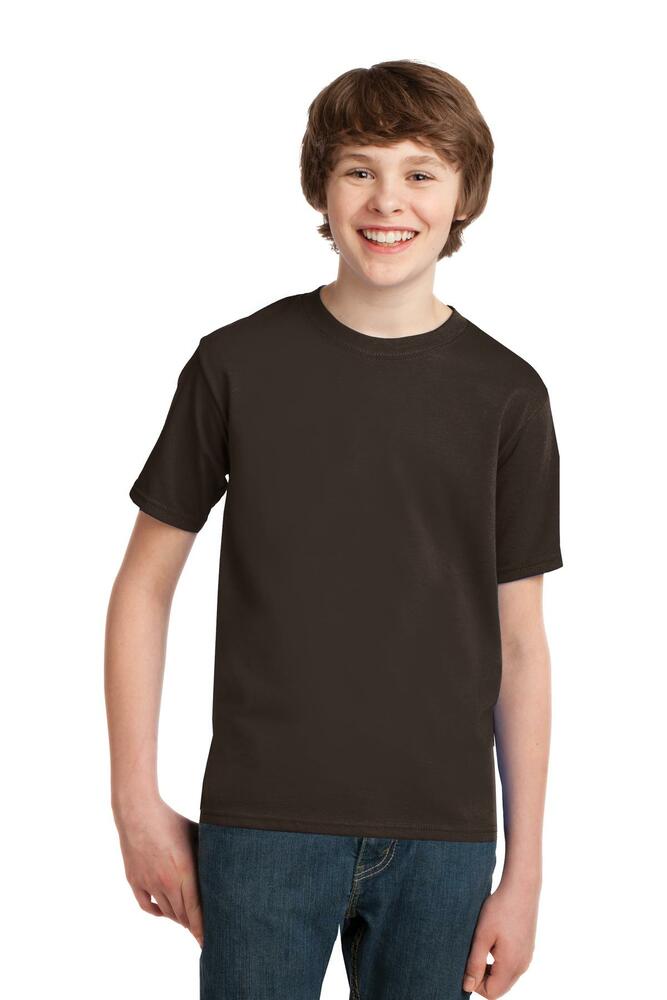 port & company pc61y youth essential tee Front Fullsize